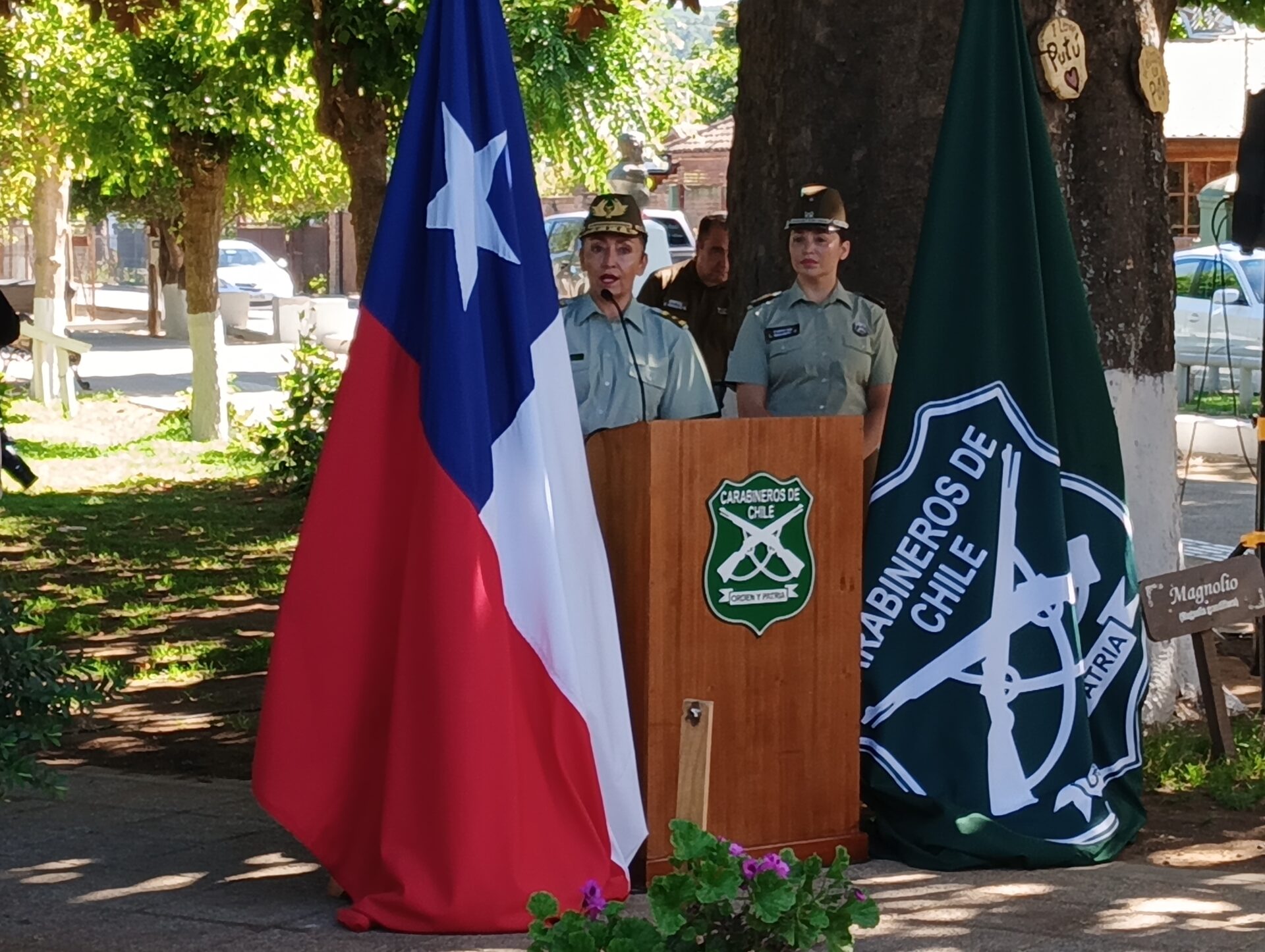 Recuerdan a carabineros que fallecieron en incendios forestales de 2017