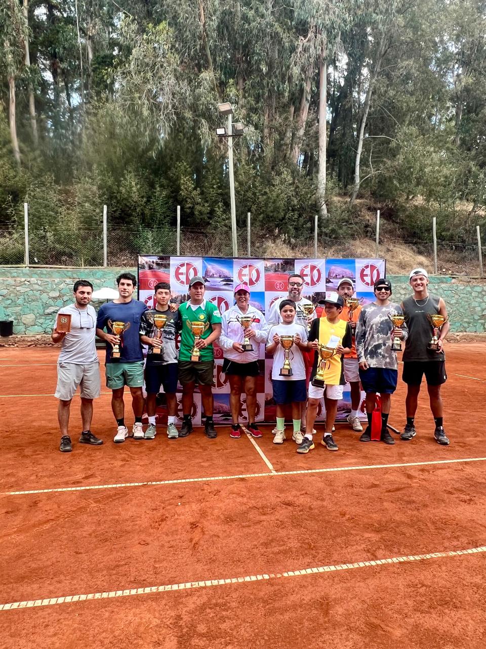 RESULTADOS TORNEO DE TENIS ABIERTO SEMANA MAULINA 2025